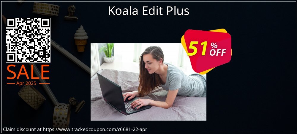 Koala Edit Plus coupon on April Fools' Day sales