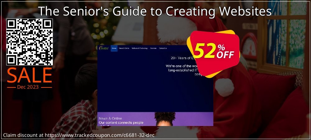 The Senior's Guide to Creating Websites coupon on April Fools' Day deals