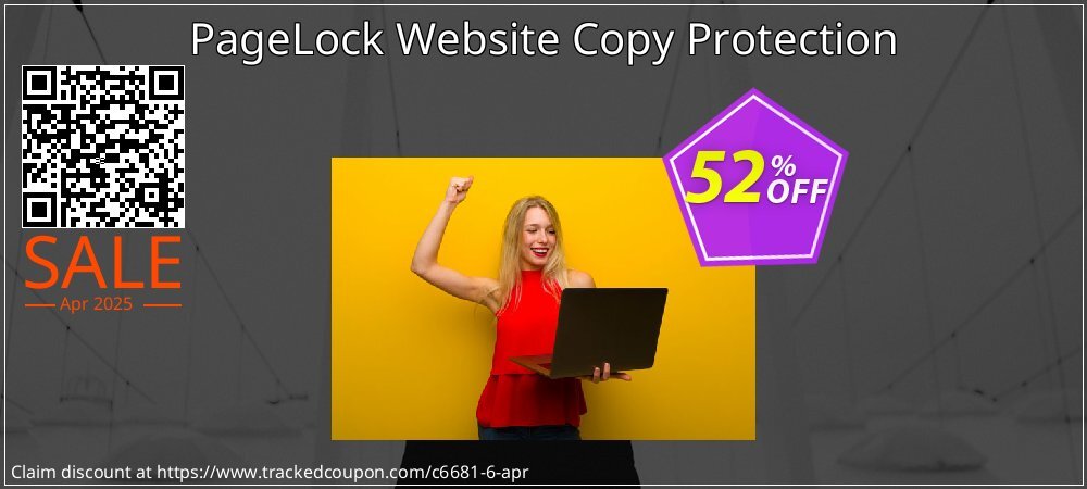 PageLock Website Copy Protection coupon on Palm Sunday deals