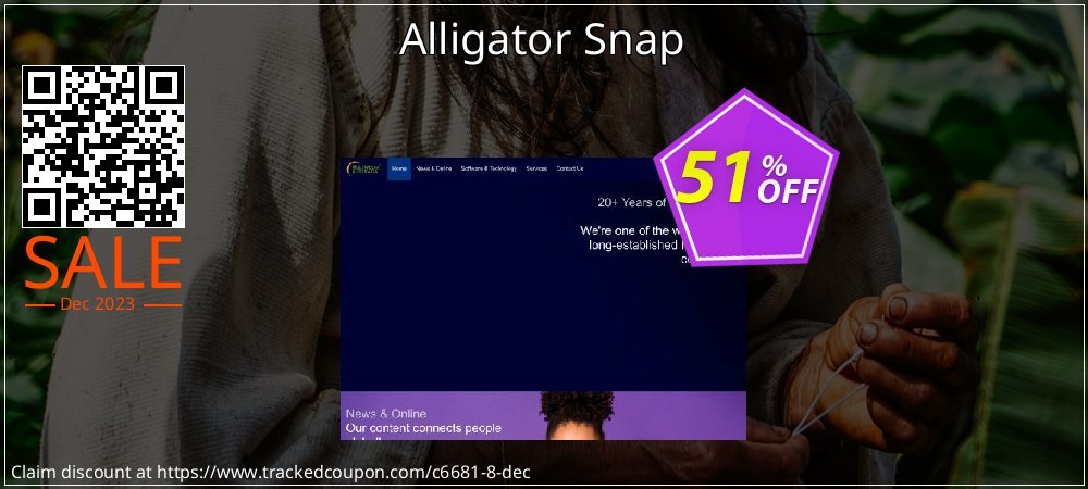 Alligator Snap coupon on Constitution Memorial Day offering sales
