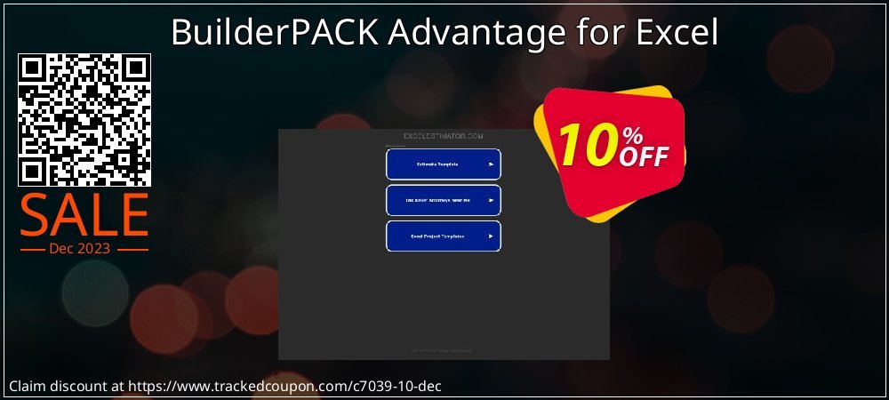 BuilderPACK Advantage for Excel coupon on National Walking Day offering discount