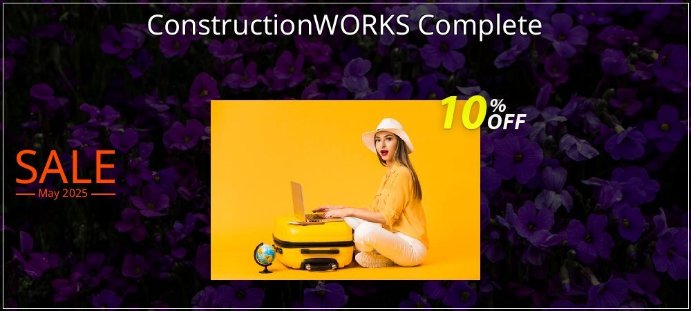 ConstructionWORKS Complete coupon on World Party Day offering sales