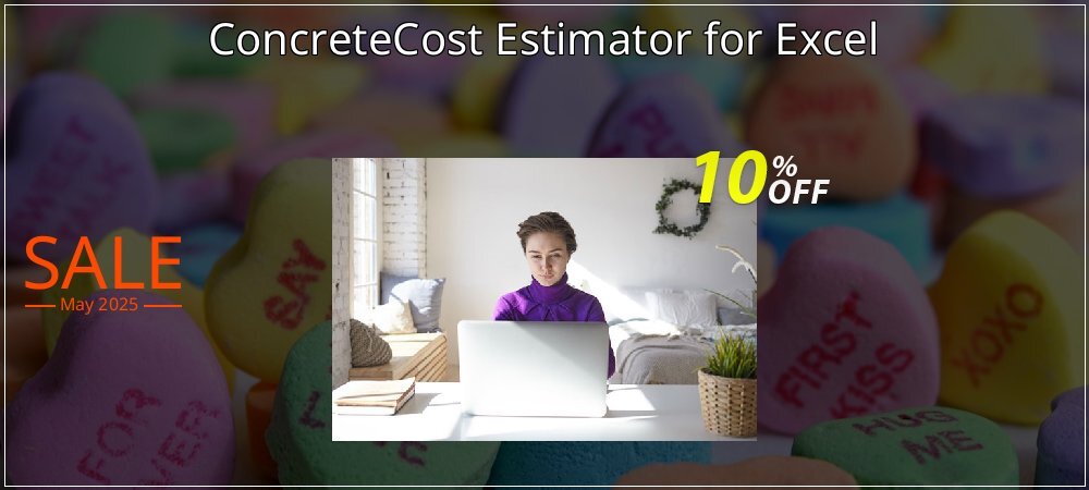 ConcreteCost Estimator for Excel coupon on National Walking Day sales