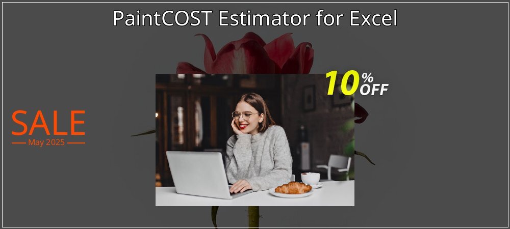 PaintCOST Estimator for Excel coupon on World Party Day sales