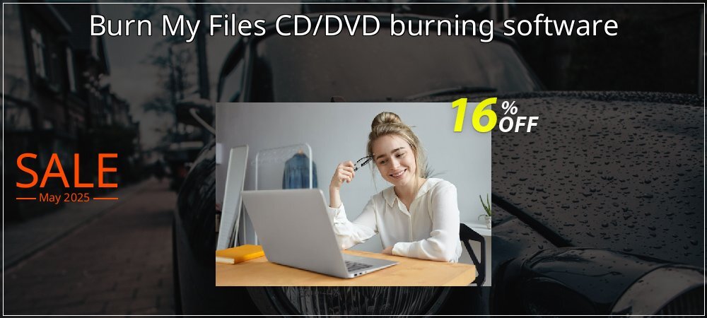 Burn My Files CD/DVD burning software coupon on Tell a Lie Day offering discount