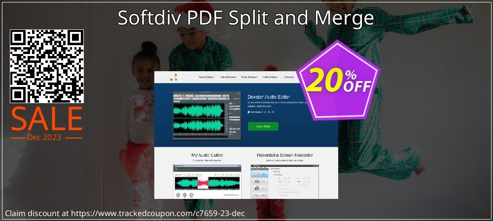 Get 20% OFF Softdiv PDF Split and Merge offering sales