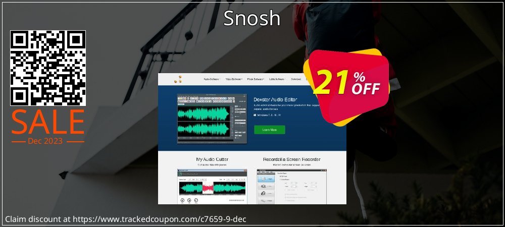 Snosh coupon on Tell a Lie Day offer