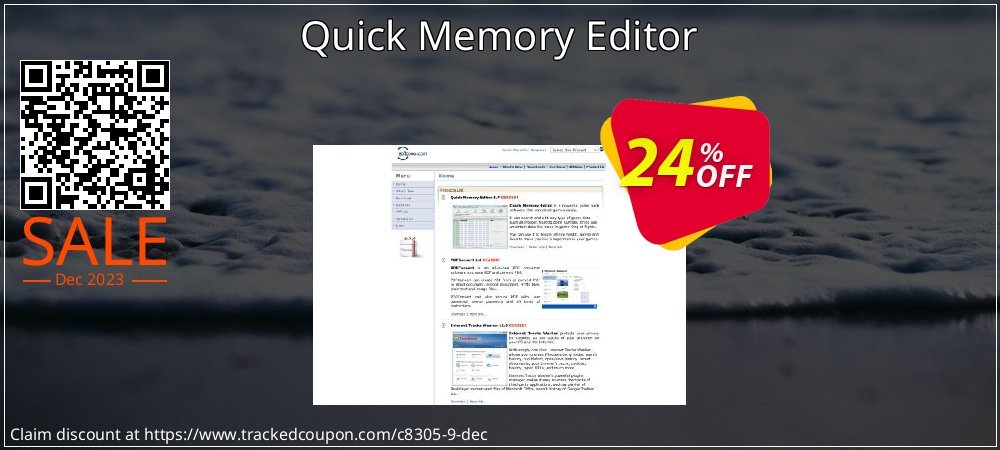 Quick Memory Editor coupon on World Password Day deals