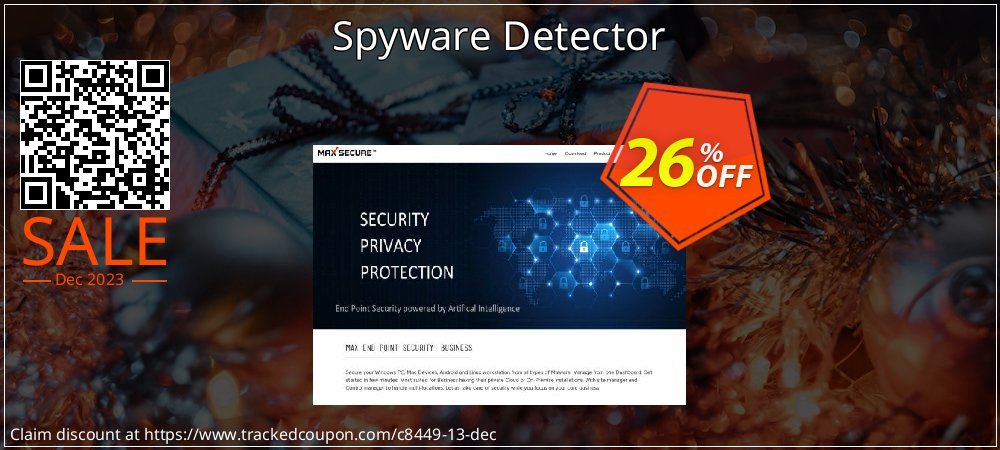 Spyware Detector coupon on Virtual Vacation Day discount