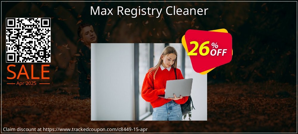 Max Registry Cleaner coupon on National Walking Day super sale