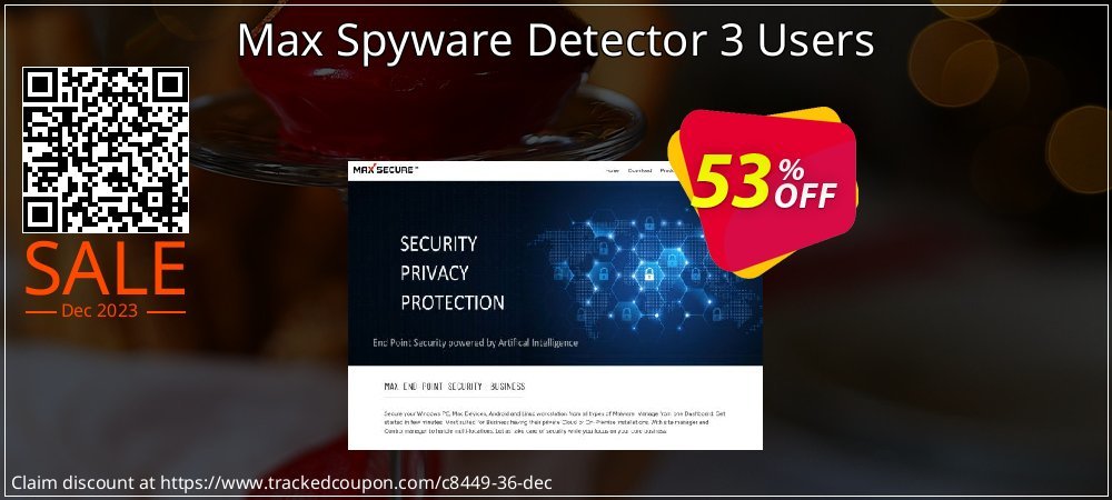 Max Spyware Detector 3 Users coupon on World Party Day sales