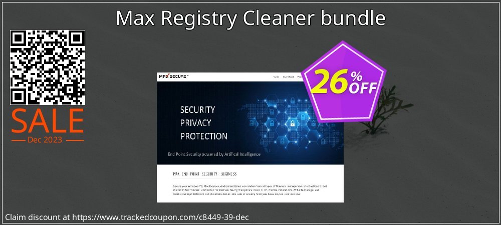 Max Registry Cleaner bundle coupon on Tell a Lie Day discount