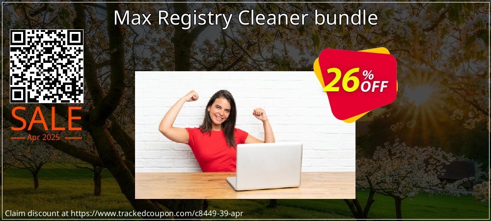 Max Registry Cleaner bundle coupon on April Fools' Day offer