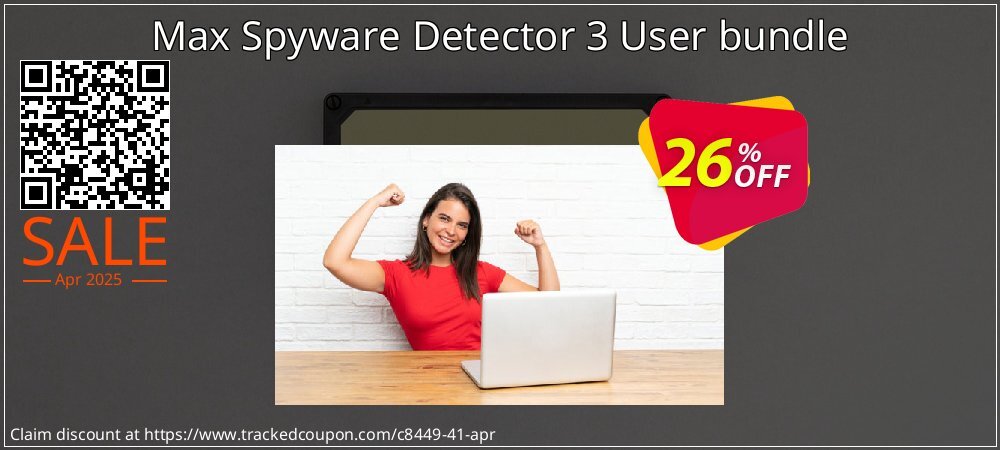 Max Spyware Detector 3 User bundle coupon on World Party Day offering sales