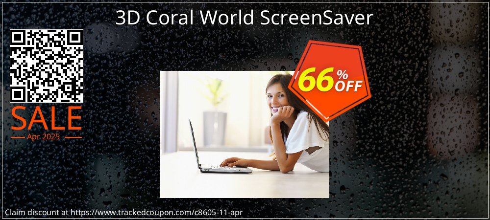 3D Coral World ScreenSaver coupon on World Party Day offering sales