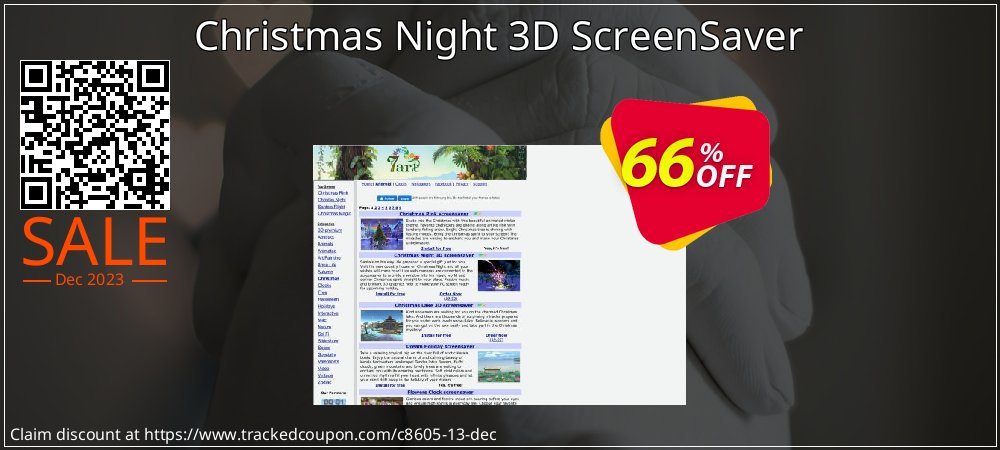 Christmas Night 3D ScreenSaver coupon on Constitution Memorial Day promotions