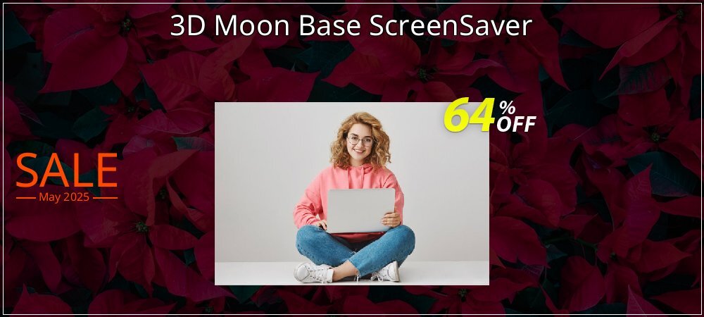 3D Moon Base ScreenSaver coupon on Constitution Memorial Day offering discount