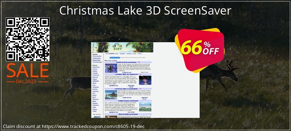 Christmas Lake 3D ScreenSaver coupon on Tell a Lie Day offering discount