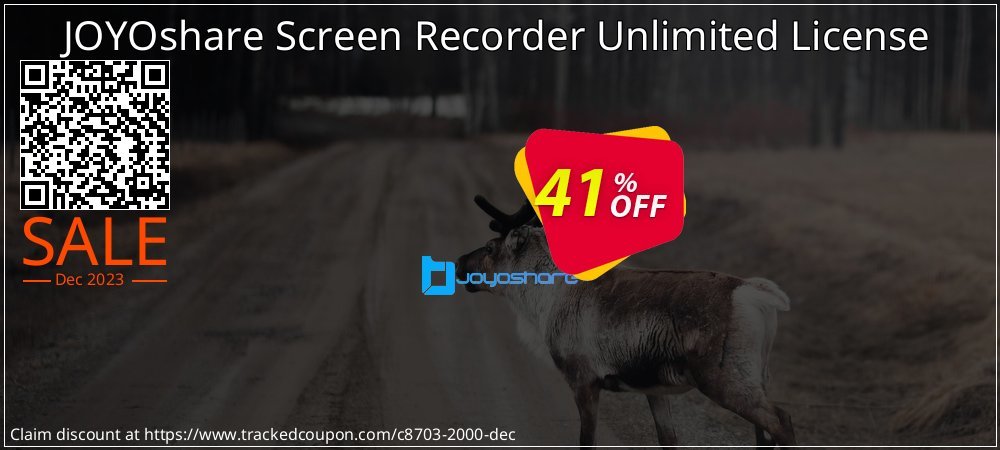 JOYOshare Screen Recorder Unlimited License coupon on World Backup Day discount