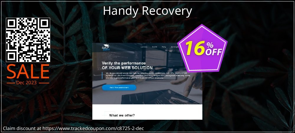 Handy Recovery coupon on Working Day sales