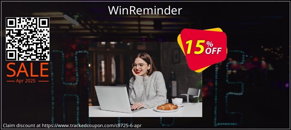 WinReminder coupon on World Whisky Day offering discount