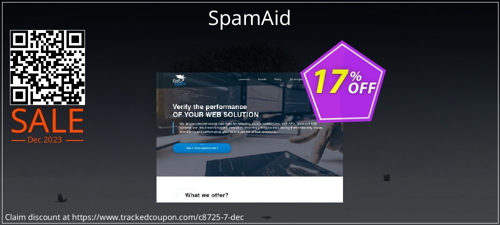 SpamAid coupon on Working Day offering sales