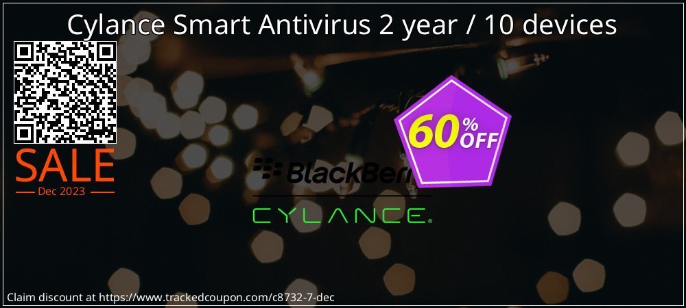 Cylance Smart Antivirus 2 year / 10 devices coupon on April Fools' Day offer