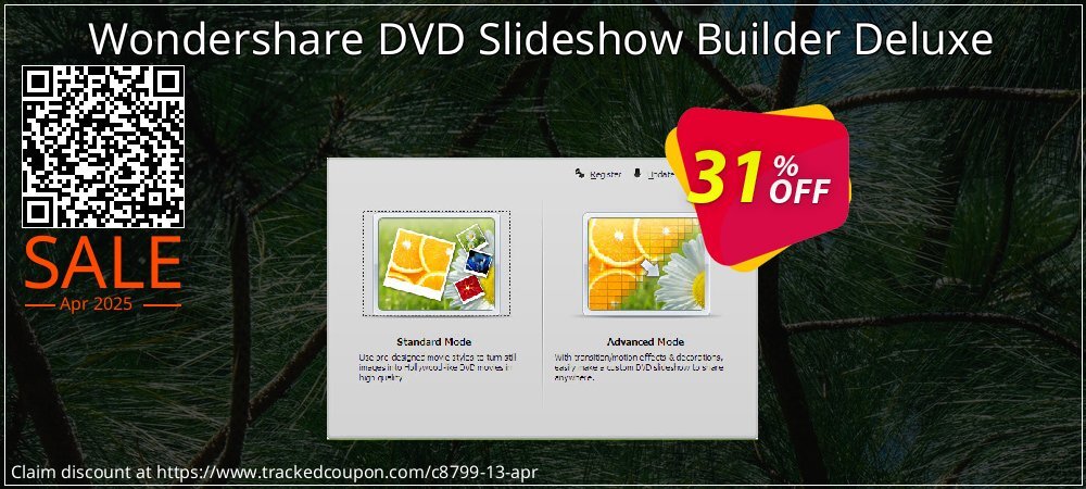 Wondershare DVD Slideshow Builder Deluxe coupon on Easter Day discount