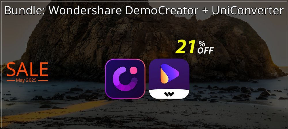 Bundle: Wondershare DemoCreator + UniConverter coupon on Easter Day deals