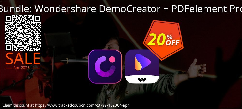 Bundle: Wondershare DemoCreator + PDFelement Pro coupon on World Password Day discount