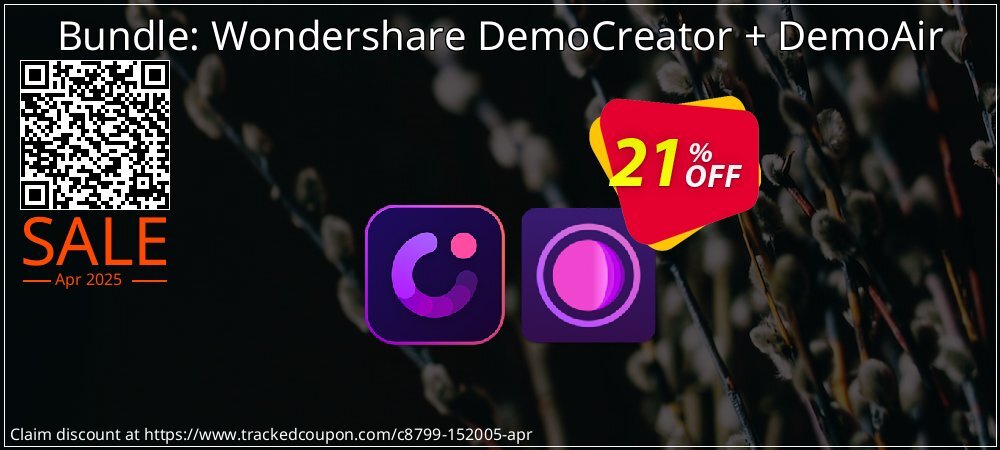 Bundle: Wondershare DemoCreator + DemoAir coupon on National Walking Day discount