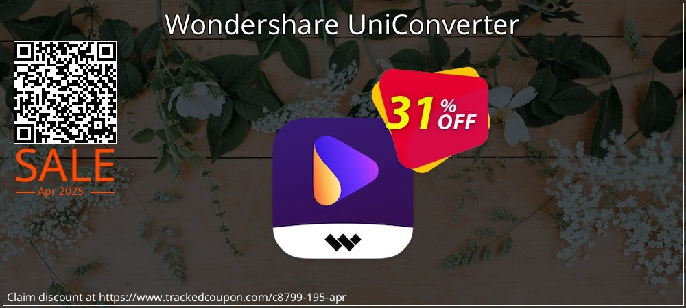 Wondershare UniConverter coupon on Mother Day super sale