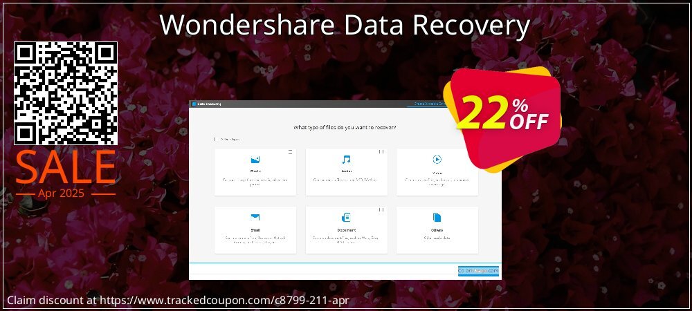 Wondershare Data Recovery coupon on National Loyalty Day offering discount