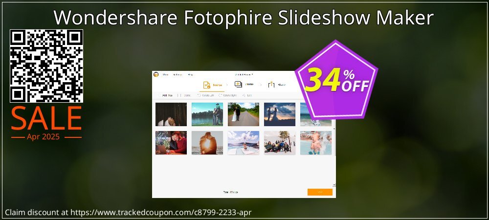 Wondershare Fotophire Slideshow Maker coupon on National Pizza Party Day deals