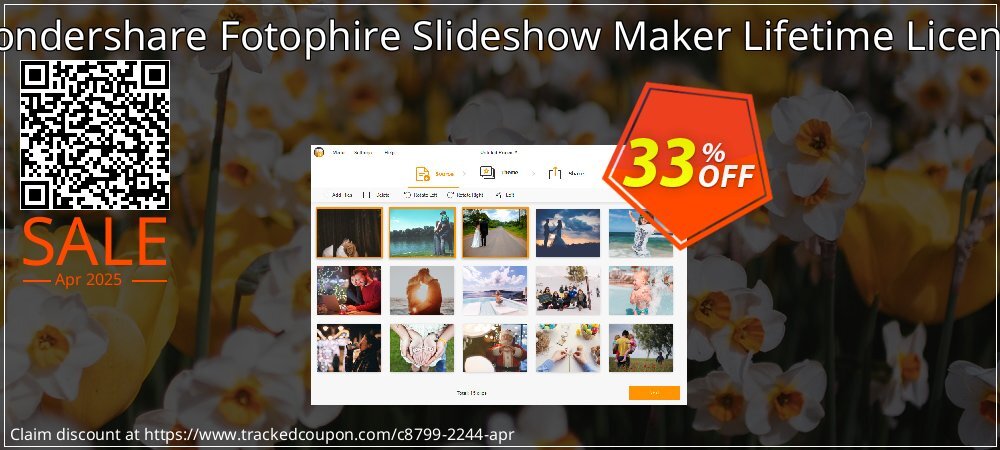 Wondershare Fotophire Slideshow Maker Lifetime License coupon on World Password Day discount