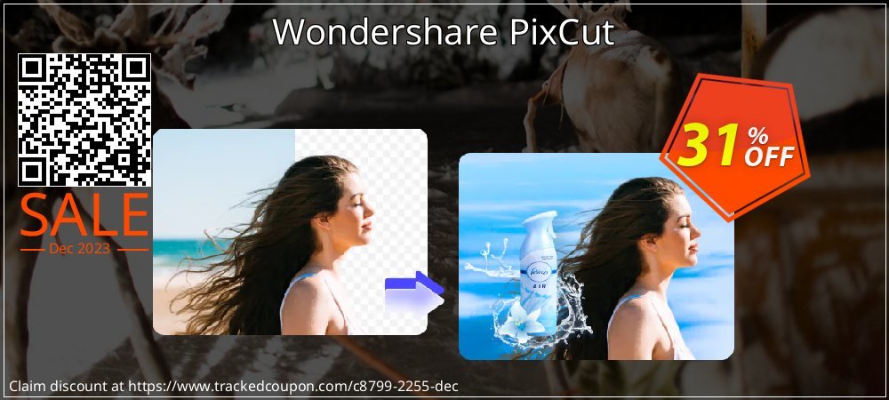 Wondershare PixCut coupon on National Walking Day offering discount