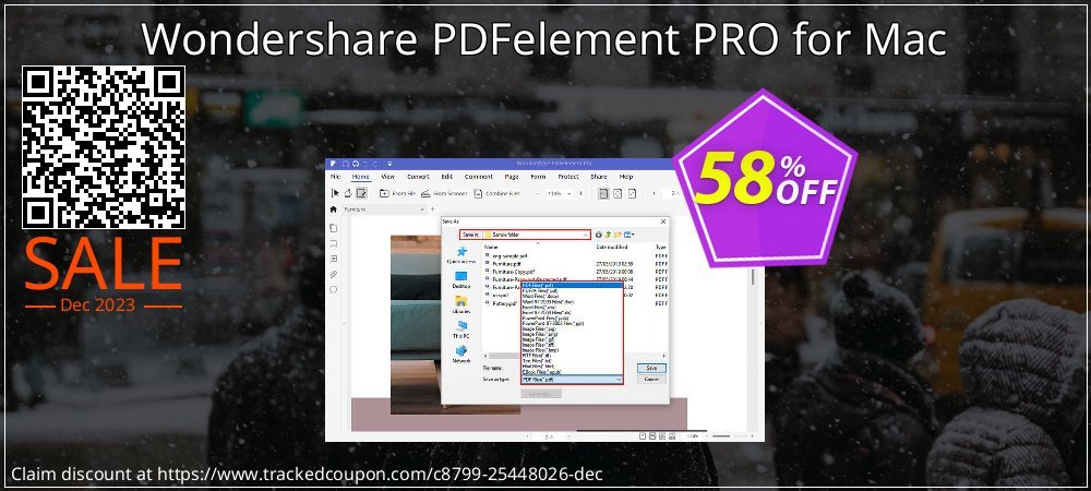 Wondershare PDFelement 8 PRO for Mac coupon on World Bicycle Day offering sales
