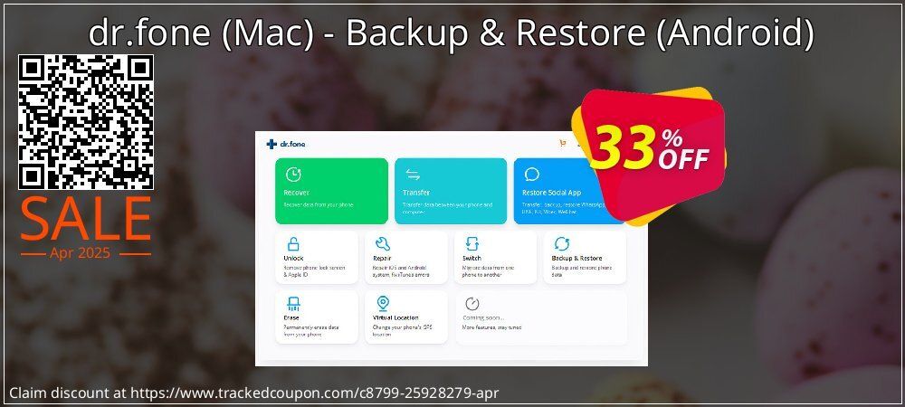 dr.fone - Mac - Backup & Restore - Android  coupon on World Password Day promotions