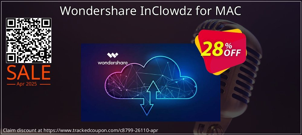 Wondershare InClowdz for MAC coupon on National Walking Day sales