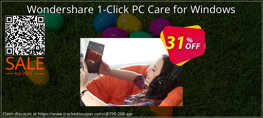 Wondershare 1-Click PC Care for Windows coupon on Easter Day super sale