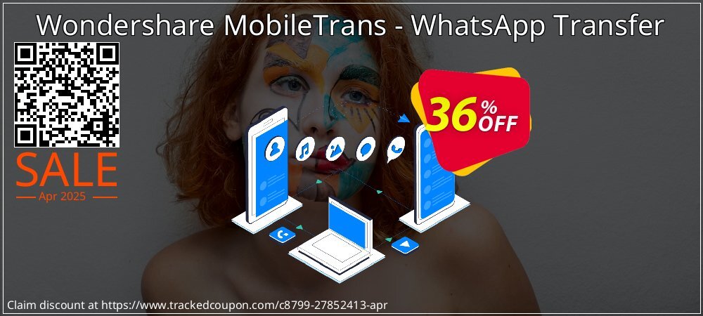 Wondershare MobileTrans - WhatsApp Transfer coupon on National Pizza Party Day offering sales