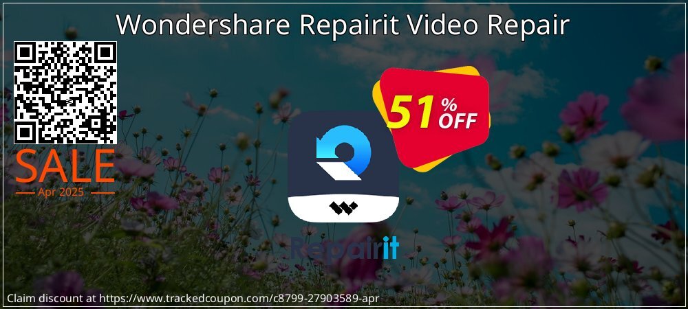 Wondershare Repairit Video Repair coupon on Tell a Lie Day super sale