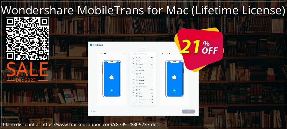 Wondershare MobileTrans for Mac - Lifetime License  coupon on Navy Day discount