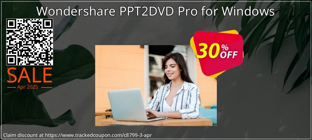 Wondershare PPT2DVD Pro for Windows coupon on Easter Day offer