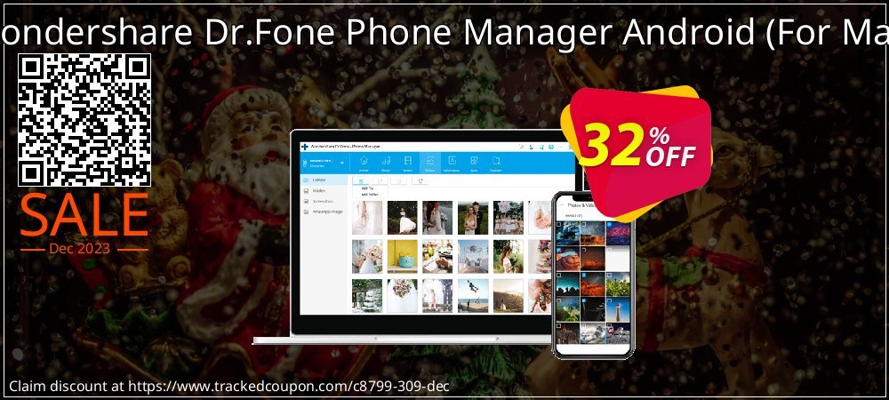 Wondershare Dr.Fone Phone Manager Android - For Mac  coupon on World Milk Day offering discount