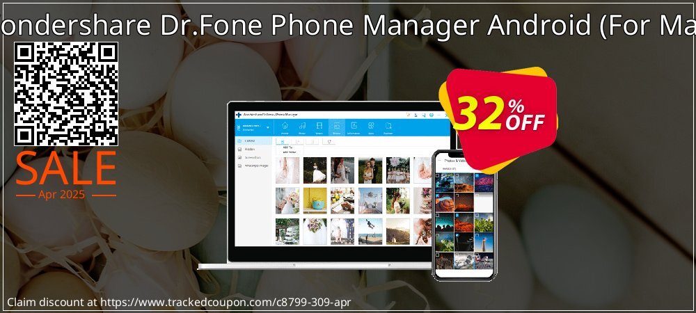 Wondershare Dr.Fone Phone Manager Android - For Mac  coupon on National Smile Day discount