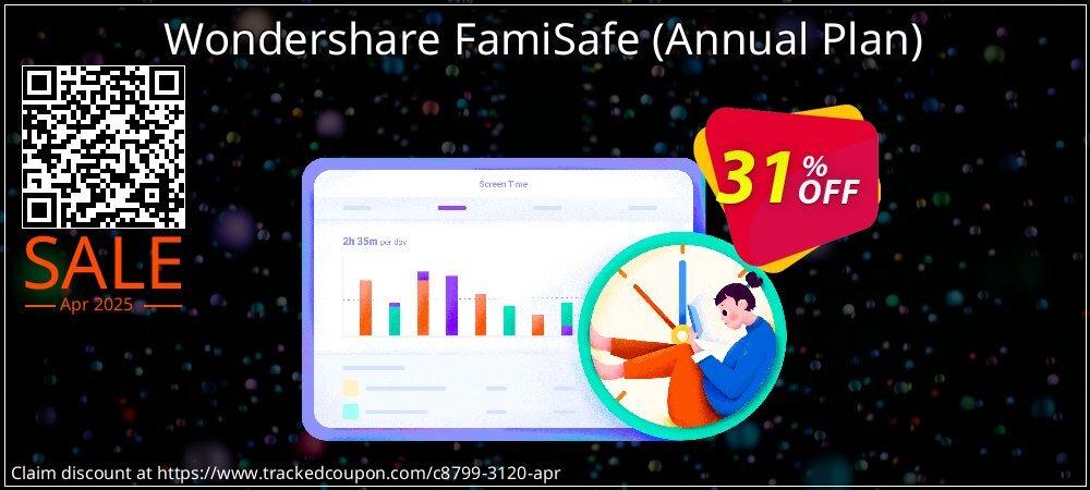 Wondershare FamiSafe - Annual Plan  coupon on Mother's Day super sale