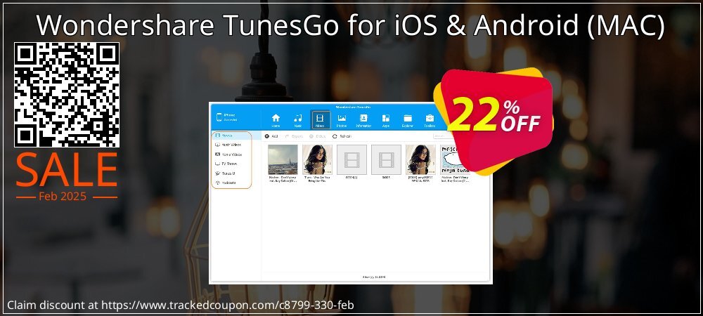 Wondershare TunesGo for iOS & Android - MAC  coupon on Mother Day super sale