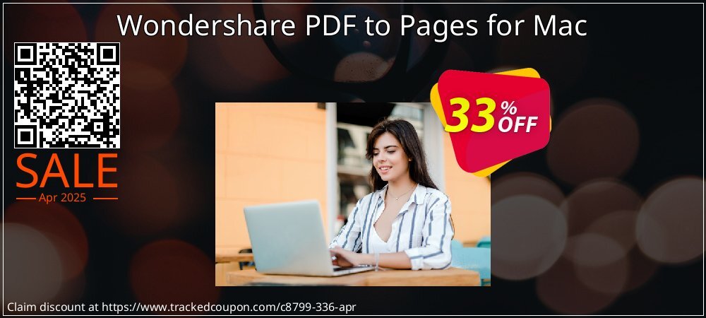 Wondershare PDF to Pages for Mac coupon on World Party Day offer