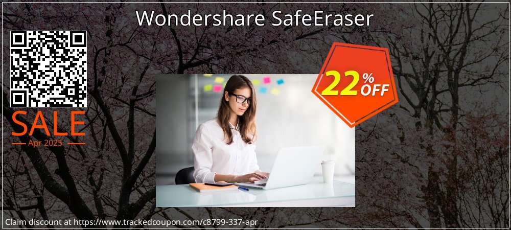 Wondershare SafeEraser coupon on Working Day offering discount